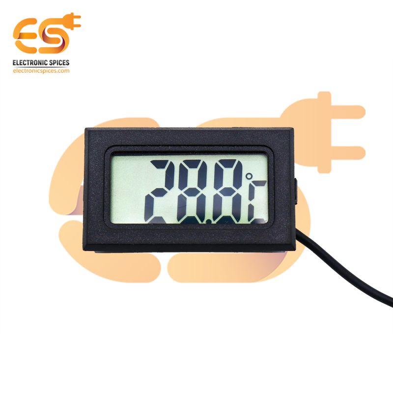 Mini LCD Digital Thermometer For Aquarium Fish Tank Refrigerator Temperature Measurement 79cm Probe -50°C to 110°C