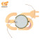 21.5 mm Diameter Double Sided Ceramic Piezoelectric Wafer Plate Sensor Enameled Wire Pack of 5