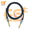 6.35mm to 6.35mm Male Jack Mono to Mono Audio Instrument High Flexibility Cable Connector for Mixer, Amplifier (1.5 Meter)