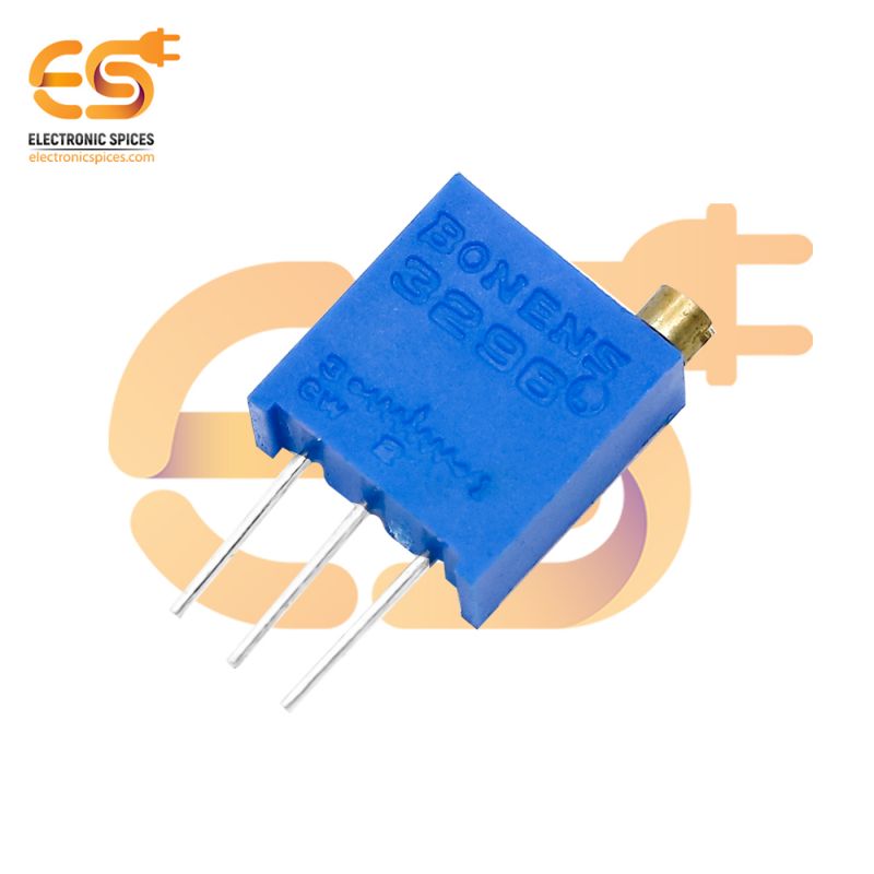 Buy 1K ohm multi turn trimpot variable resistor 3296W-1-102LF