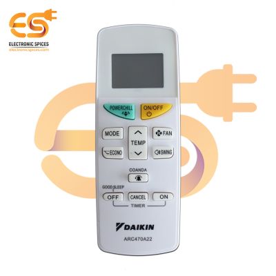 AC-132B Remote Control for Daikin  Air Conditioner and Suitable for Split and Window AC