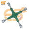 4 Way Cross Wheel Spanner (10mm x 11mm x 13mm x 14mm)