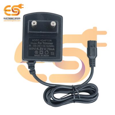 4.3V 70mA Power Supply DC Mi Trimmer Charger Adapter