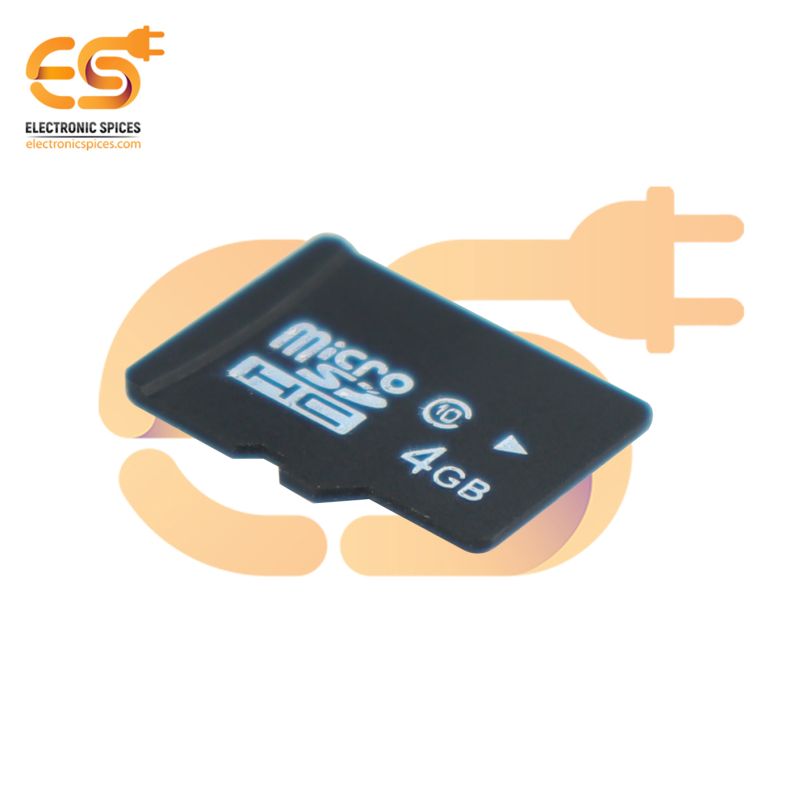 High-Quality 4GB Micro SD HC Memory Card for Cameras, Laptops  