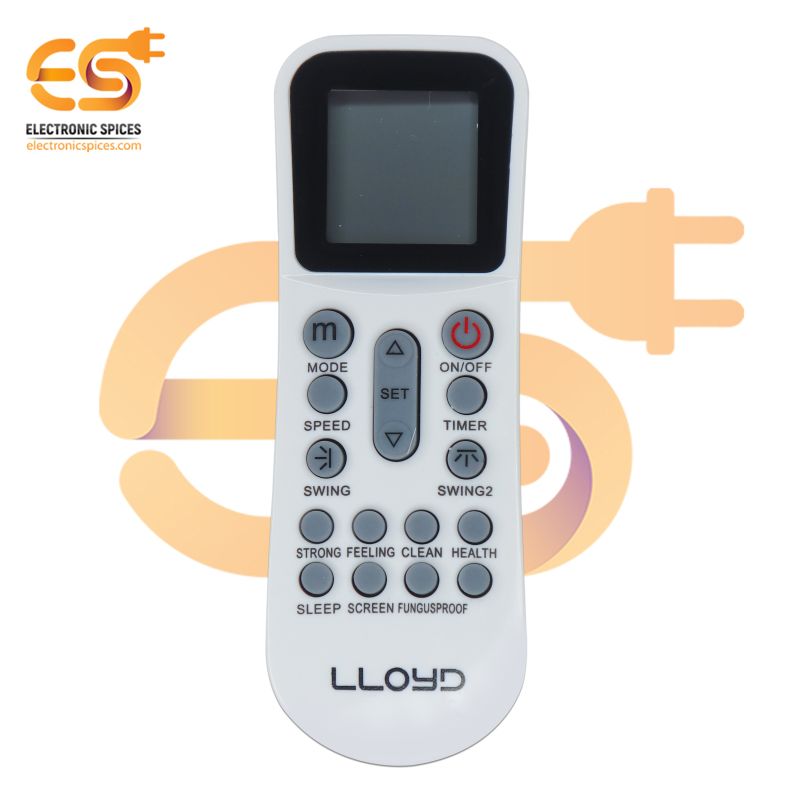 Buy AC-125 Remote Control Compatible for Lloyd Air Conditioner