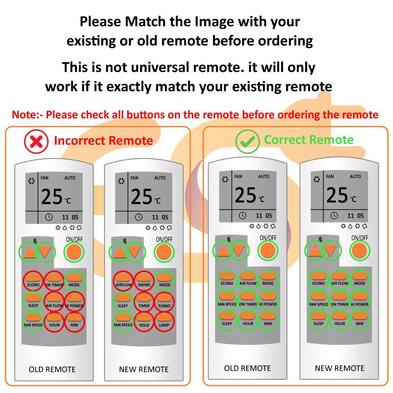 voltas package ac setting
