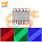 12V 3-LED RGB 5050 SMD LED Multi Color Light Module Pack of 10
