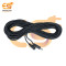 5.5mm Male and Female DC Pins Jack Wire Cable Connector (15 meter)