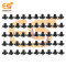 12x12x9mm Black Color Tactile Momentary Push Button Switch Pack of 500