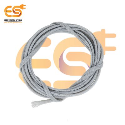 3mm Polyester Braided Sleeve Heat Shrink Tube Pack of 50 meter