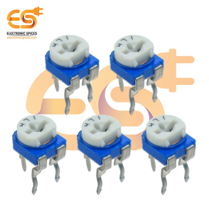 470 Ohm Vertical Preset Variable Resistors Pack of 5 Components ...