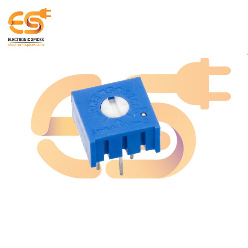 500 ohm ( Ω ) single turn trimpot variable resistors 3386P-1-501LF pack of 50pcs