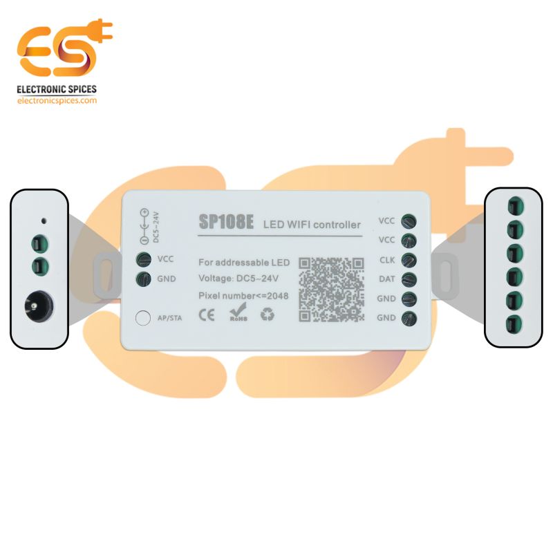 Sp108e Wifi Pixel Led Controller For Ws2812b Ws2813 Led Strip Module Light Buy Online At 5039