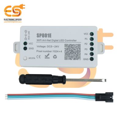 SP801E WiFi Art-Net LED Controller for Matrix Panel Module LED & WS2811 Light Strip