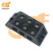 3-Way 60A Bakelite Heavy Duty Connector Strip Black Screw Terminal