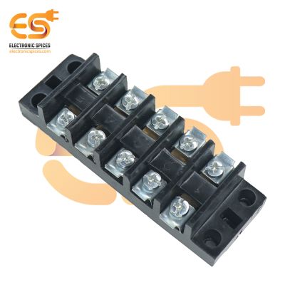 BSO 30 Amp 5-Way Bakelite Terminal Connector Black Color (Copper Operated)