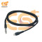 USB C-Type Male to 6.35 Audio Aux Jack Stereo Cable (Length - 1M)