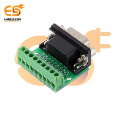 DB9 Male Screw Terminal to RS232 RS485 Conversion Board
