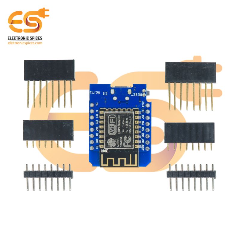 Compact Arduino Wi-Fi D1 Mini ESP8266 Development Board at Electronic ...