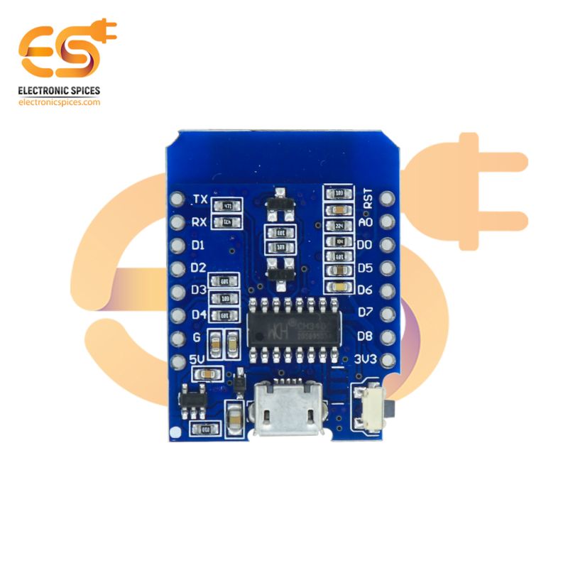 Compact Arduino Wi-Fi D1 Mini ESP8266 Development Board at Electronic ...