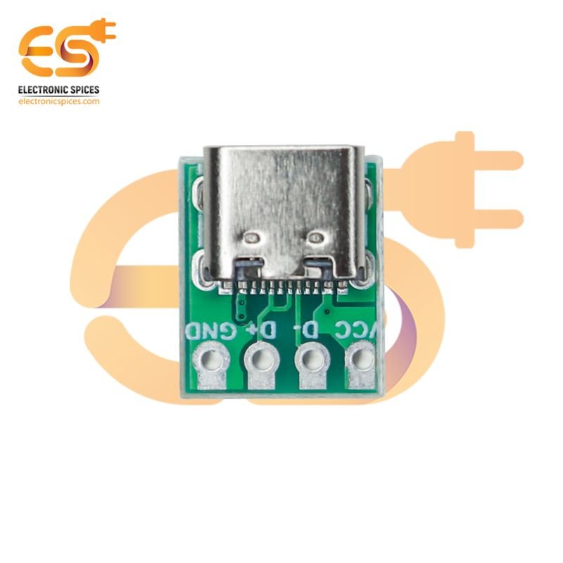 Explore USB 3.1 Type-C Female Connector Test PCB Board Adapter Socket