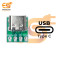 USB 3.1 Type-C 16 Pin Female Connector Test PCB Board Adapter Socket