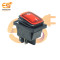 KCD4 16A 250V AC 4 Pin 2 Position DPST Rocker Switch with Cover