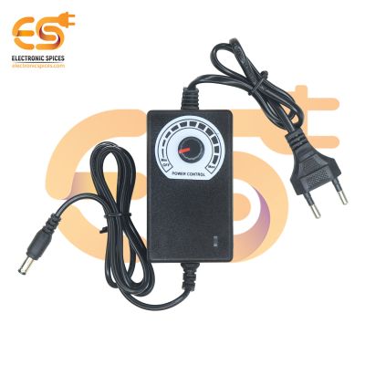 SZ-DLY31288 3-12V Adjustable Power Supply Adapter with 5.5mm Male Connector