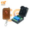 DC 12V Dual Channel Transmitter RF Relay Module with Remote Controller