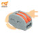 250V PCT-212 Terminal Block Splicing Lever Wire Connector 2-Pin Conductor