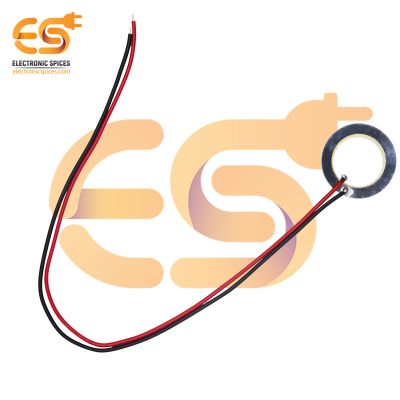 35mm Diameter Piezoelectric Sensor Plate with Wire
