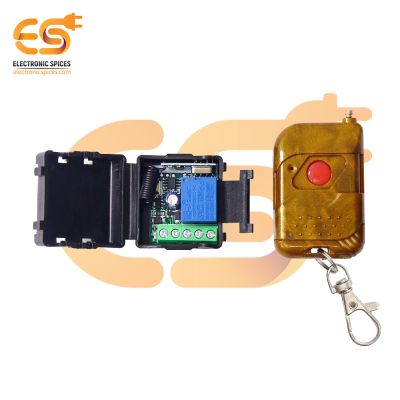 DC 12V Wireless Relay 1 Channel with Remote Control Receiver And Transmitter Switch
