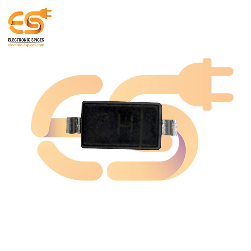 10x BZT52C6V2-DC20 Zenerdiode – 0,5W, 6,2V, SMD SOD123, ±5% Toleranz