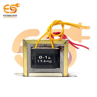 0-12 12V 1.5Amp Center Tapped Step Down Transformer
