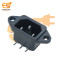 C14 3-Pin  AC 250V 10A  Male Panel Mount AC Power Supply Socket