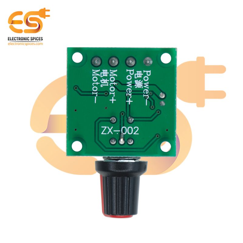 Home SENSORS & MODULES MOTOR CONTROLLER MODULE 1.8V to 12V 2A DC PWM ...