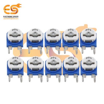 200K ohm ( Ω ) vertical preset variable resistors ( 204 ) pack of 20pcs
