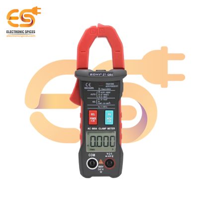 ZOYI ZT-QB4 4000 Counts Digital Clamp Multimeter 600A AC Current with Flashlight & Backlight