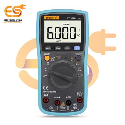 VC17B+ 6000 Counts Digital Multimeter with Nice Grip & Stable Chip