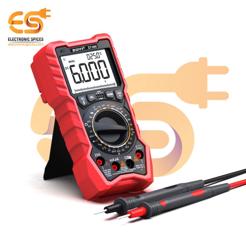 Buy 6000 counts digital multimeter - Electronicspices