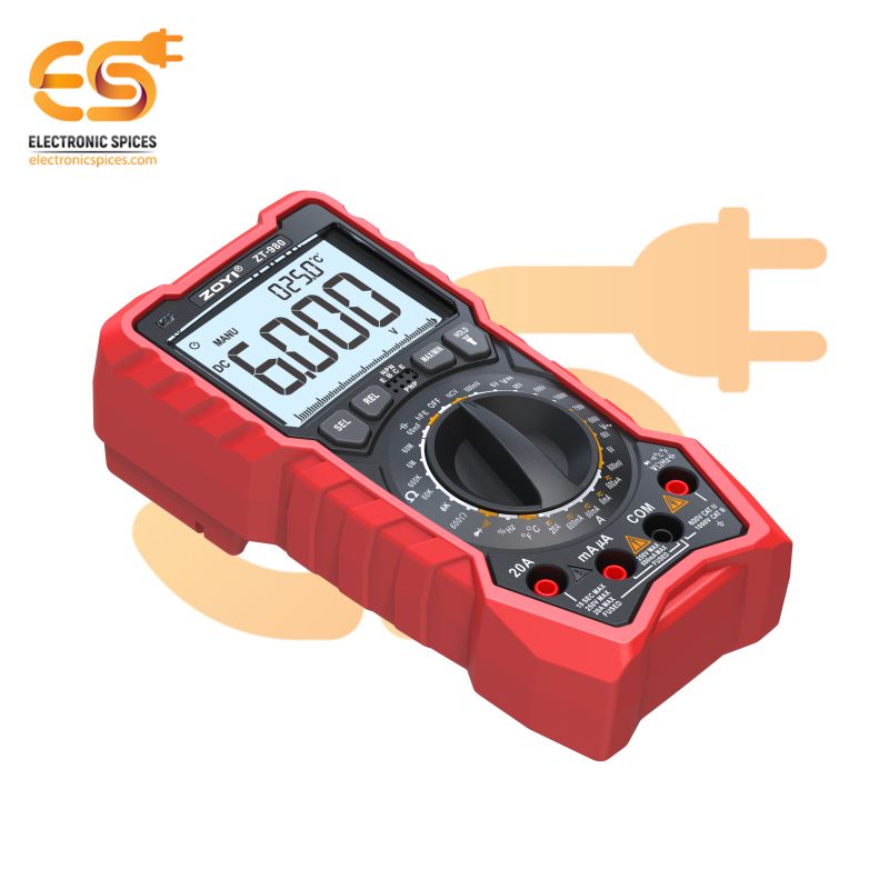 Buy 6000 counts digital multimeter - Electronicspices