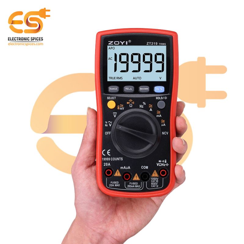 ZT-219 19999 Counts Digital Multimeter – Electronic Spices
