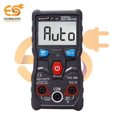 ZOYI ZT-S2 4000 Counts Smart Mode Mini Size Digital Multimeter with NCV & Battery Test