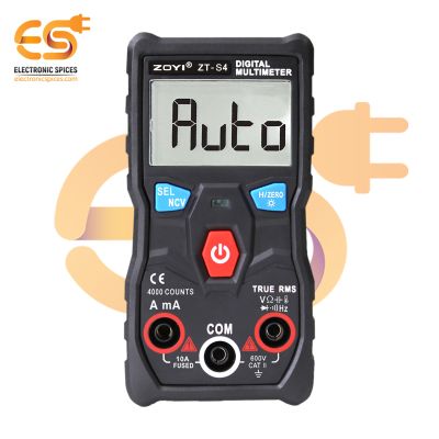 ZOYI ZT-S4 4000 Counts Smart Mode Mini Size Digital Multimeter with NCV & Battery Test+ 4mF