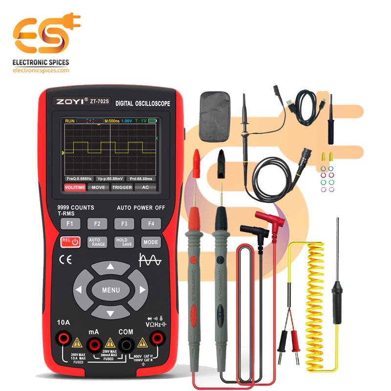 Buy-702 ZTS 9999 Counts Oscilloscope DIgital Multimeter