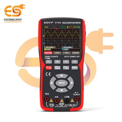 ZOYI ZT-703S 25000 Counts 3-in-1 Handheld Digital Automotive Oscilloscope Multimeter with Double Channel 50MHZ Bandwidth