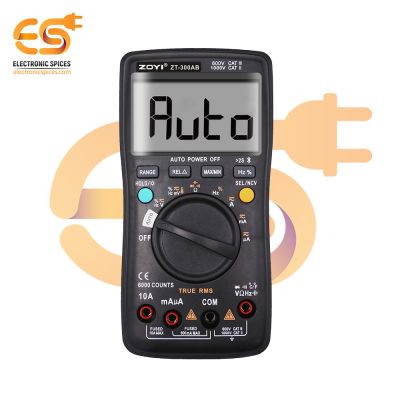 ZT-300AB 6000 Bluetooth App Smart Mode Digital Multimeter with Microcurrent & Temperature