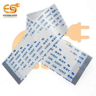 300mm 50-pin FFC Same Side Contact Ribbon Flexible Flat Cable 0.5mm Pitch