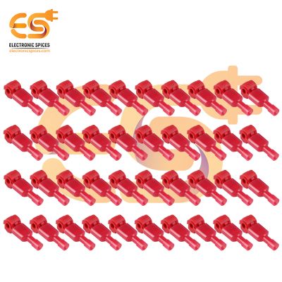 T1-Tap Quick Splice Electrical Crimp Terminal Red Connector Pack of 100