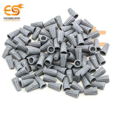 P1 Wire Connector Grey Screw Twist Cap Pack of 100